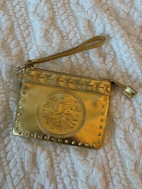 Disney Hercules 25th Anniversary Golden Wristlet Wallet